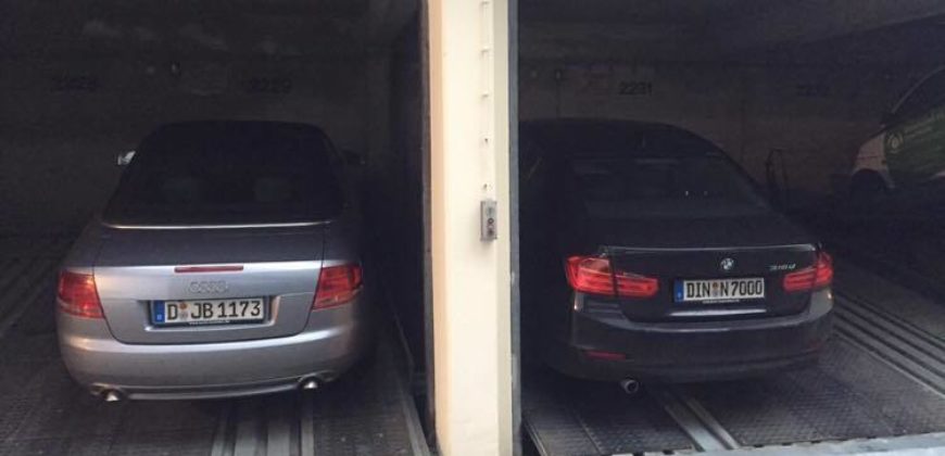 Tiefgarage in parkplatzarmer Lage von Düsseldorf